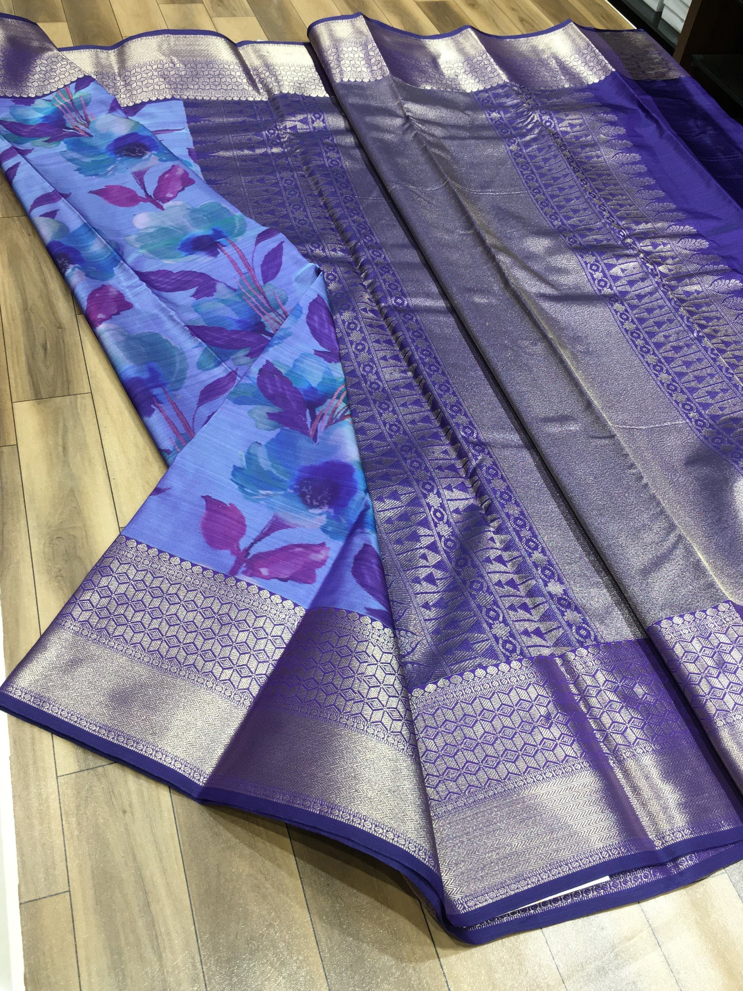 Digital Print Saree