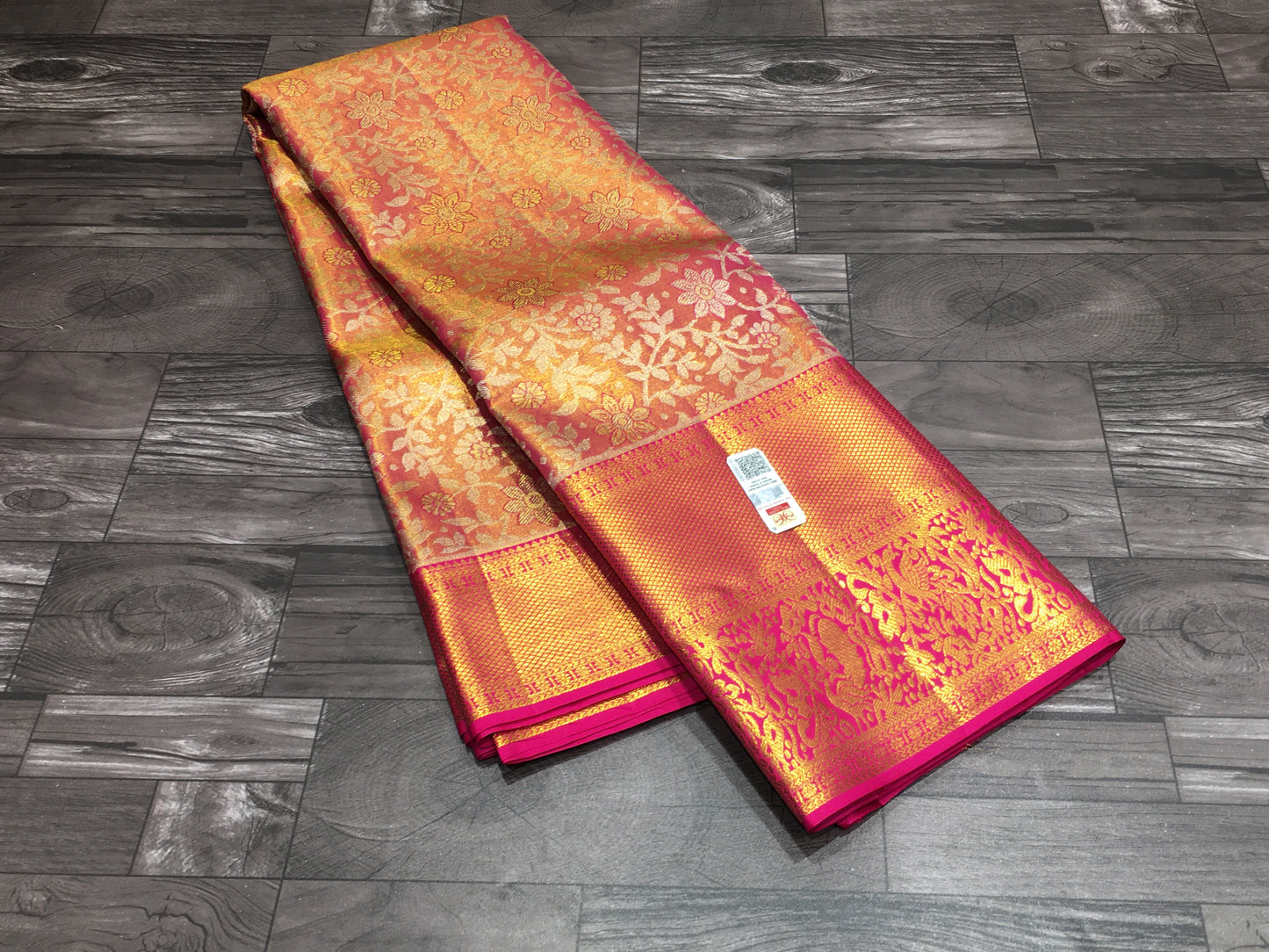 Pure Kanchipuram Tissue Silk Saree