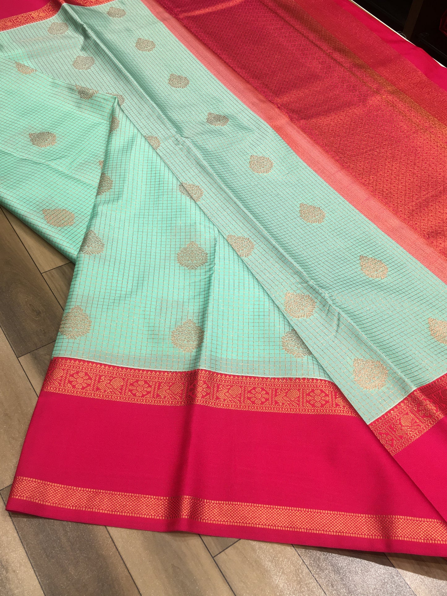 Semi Kanchipuram Silk Saree