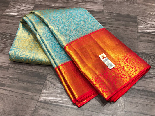 Pure Kanchipuram Tissue Silk Saree