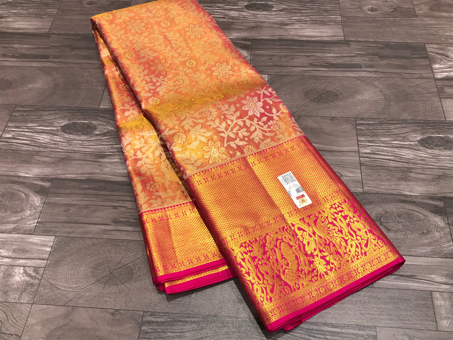 Pure Kanchipuram Tissue Silk Saree