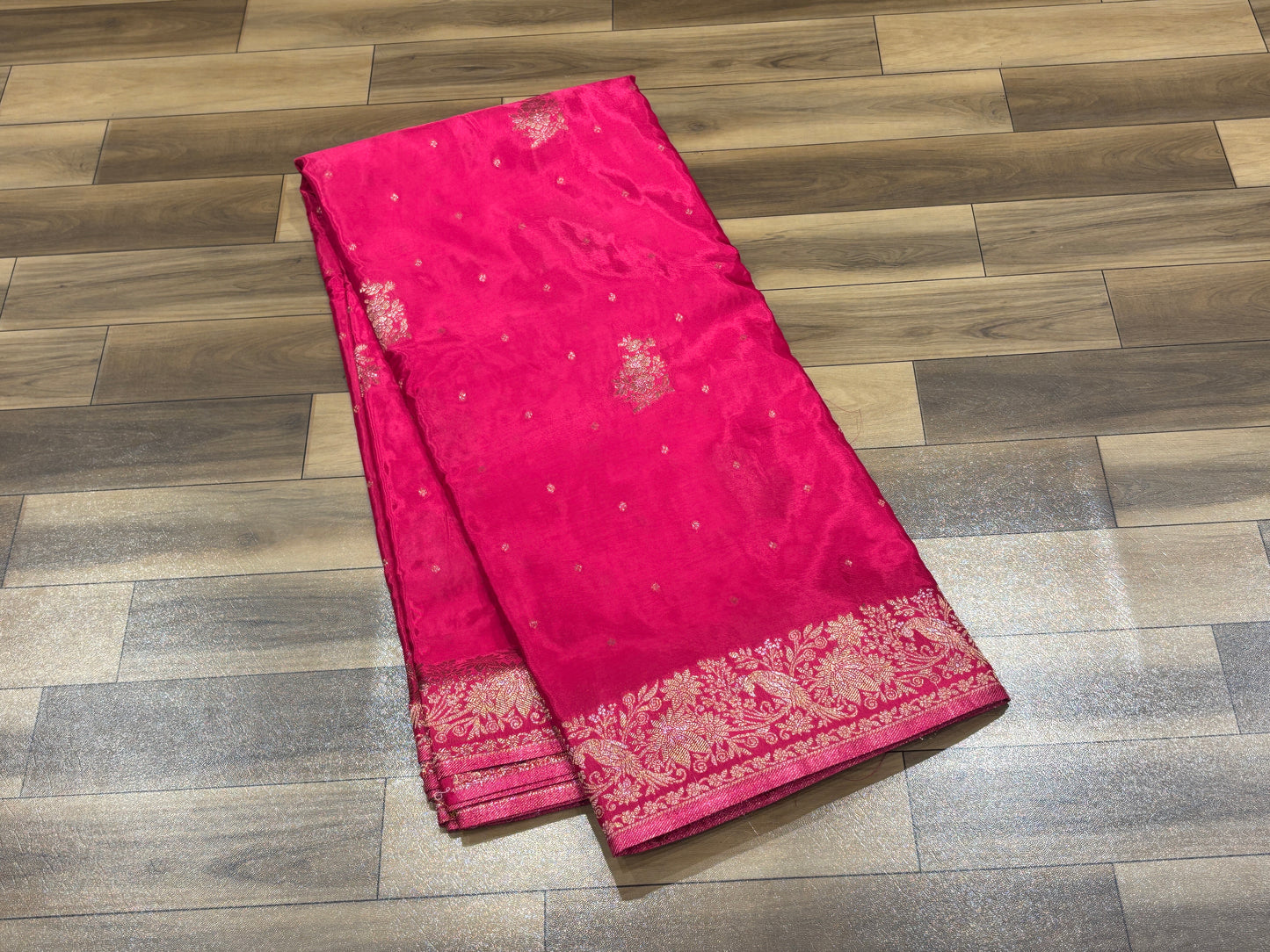 Satin Crape Saree