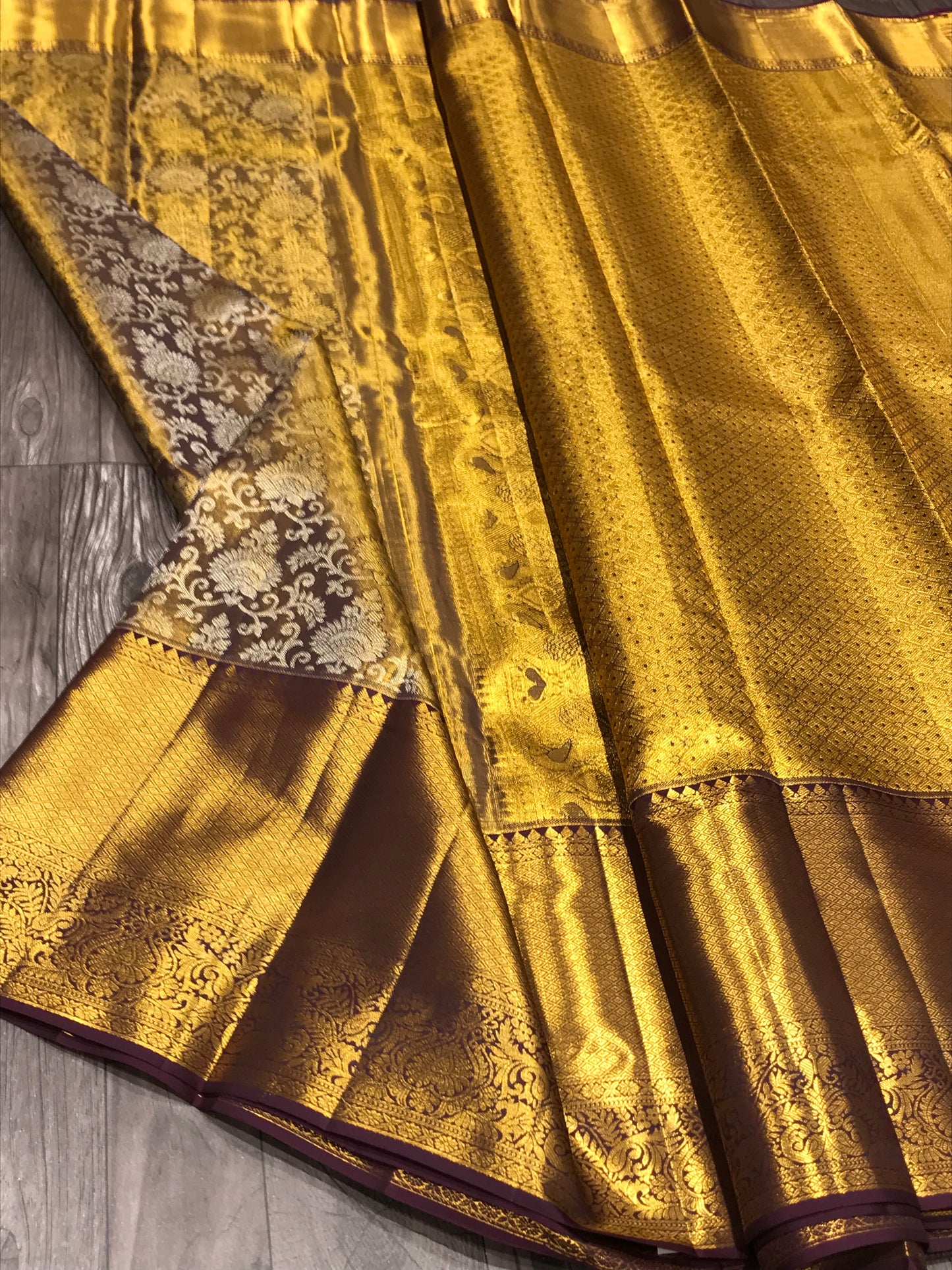 Pure Kanchipuram Tissue Silk Saree