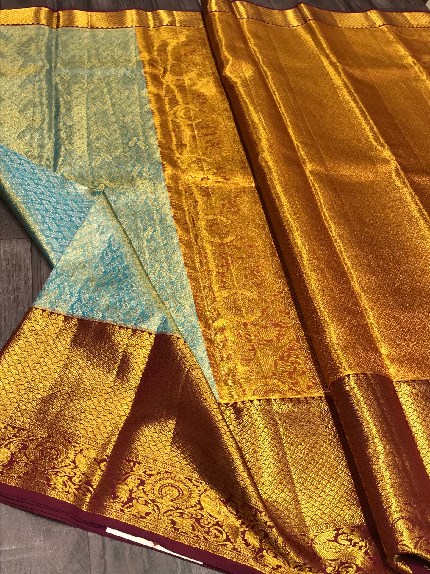 Pure Kanchipuram Tissue Silk Saree