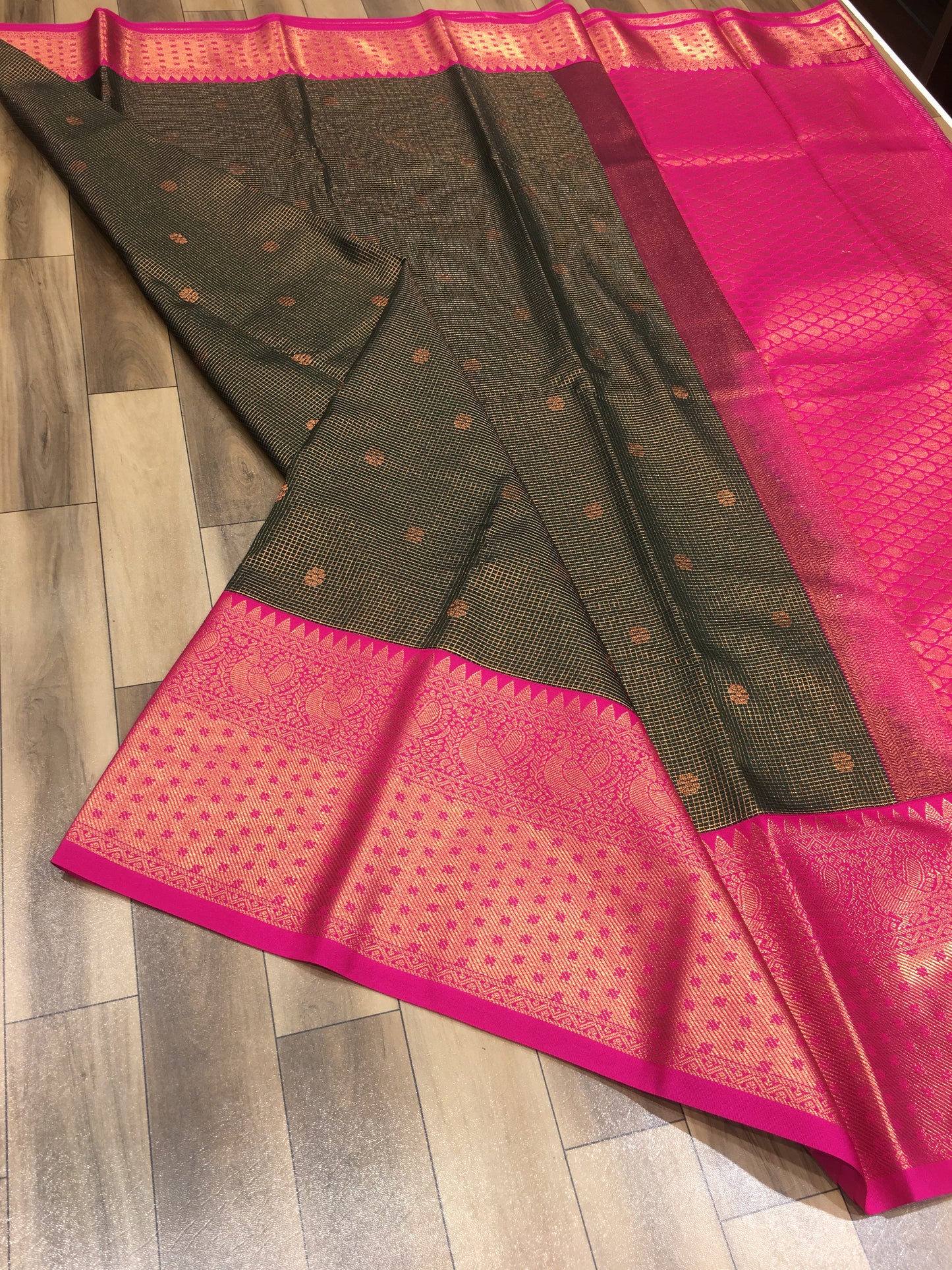 Semi Kanchipuram Silk Saree