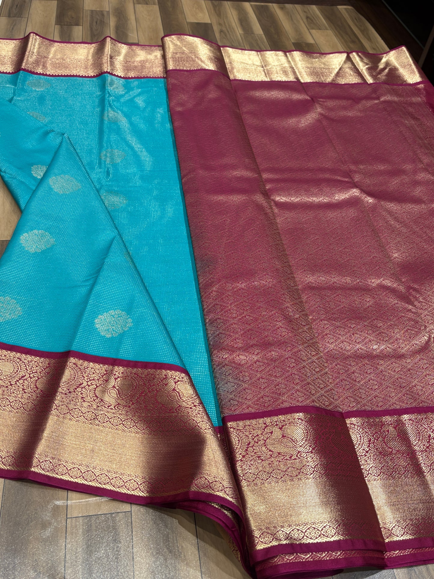 Semi Kanchipuram Silk Saree