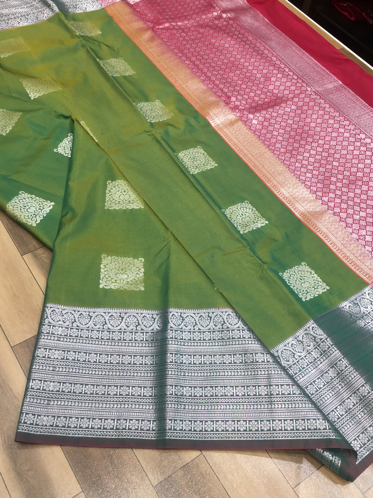 Semi Kanchipuram Silk Saree