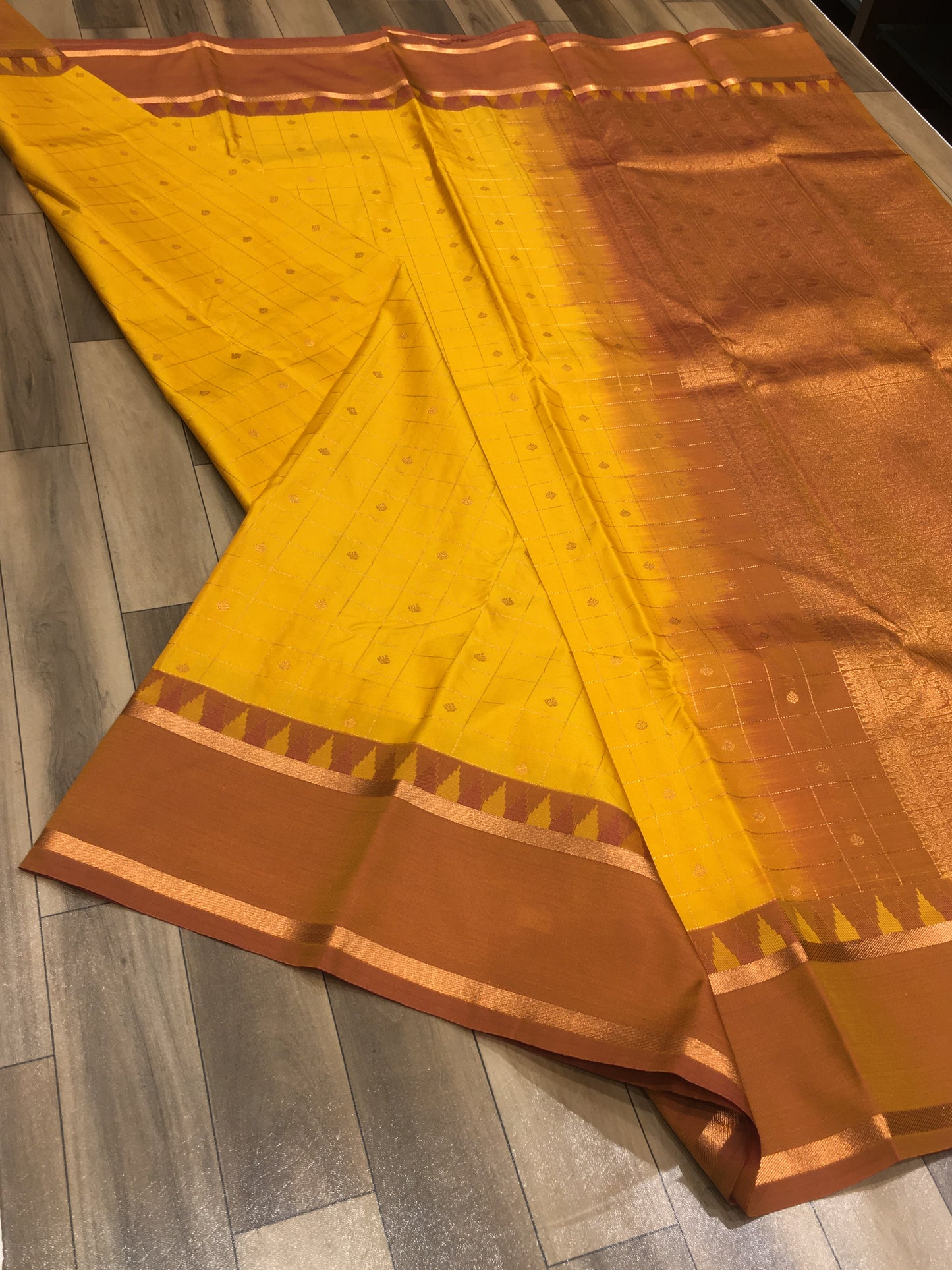 Semi Kanchipuram Silk Saree